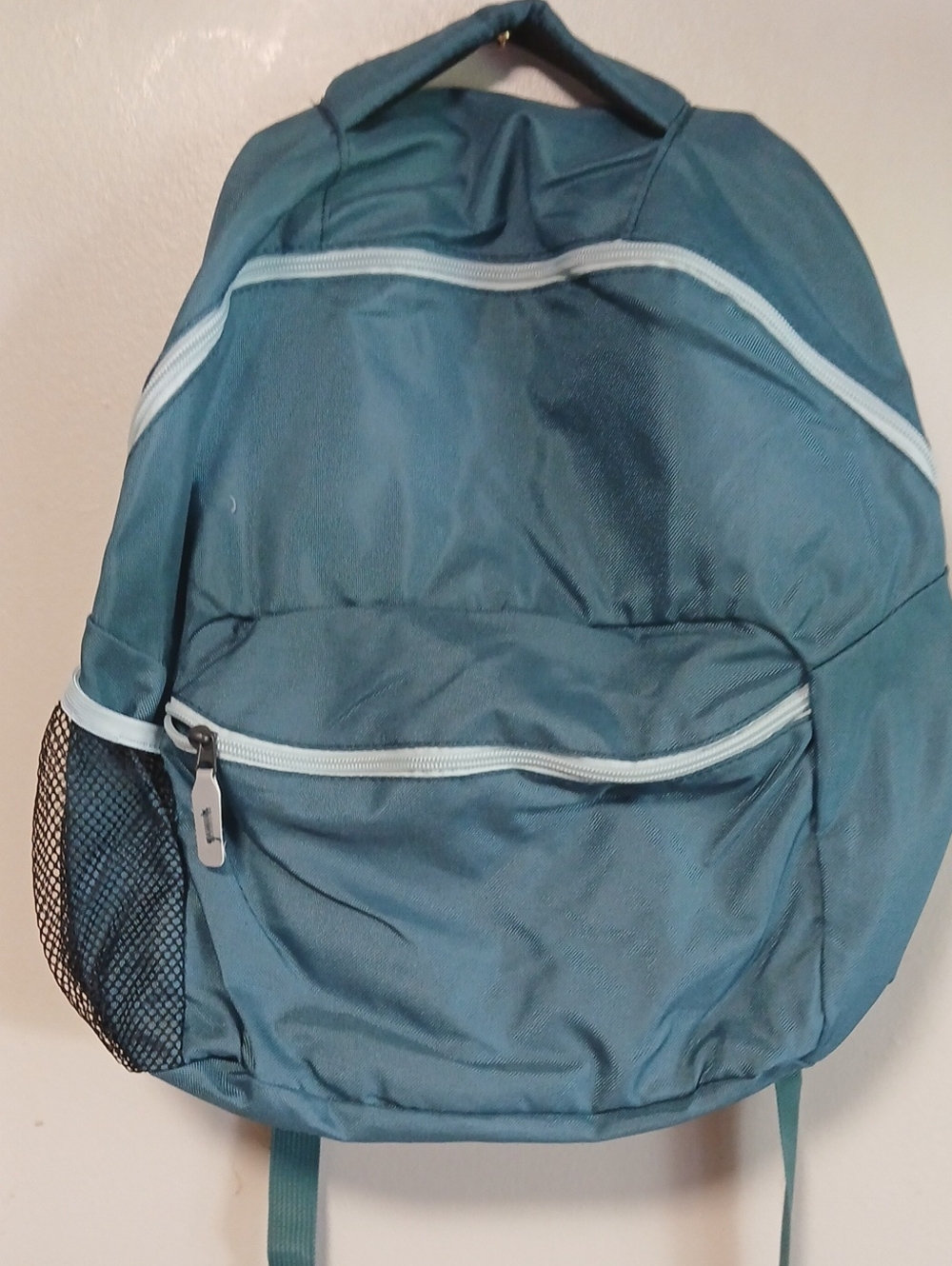 Men's Teal Everyday Backpack with Front Organizer